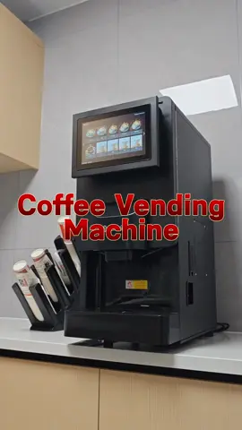 Coffee Vending Machine (Instant Coffee Machine) ✅Compressor in, fit for hot summer ✅10 cups/mins continuously, fit for commercial use  ✅QR Code Payment, prefect for vending ✅One touch easy Clean DM for details  #coffeevending #commercialcoffee #coffeelover 