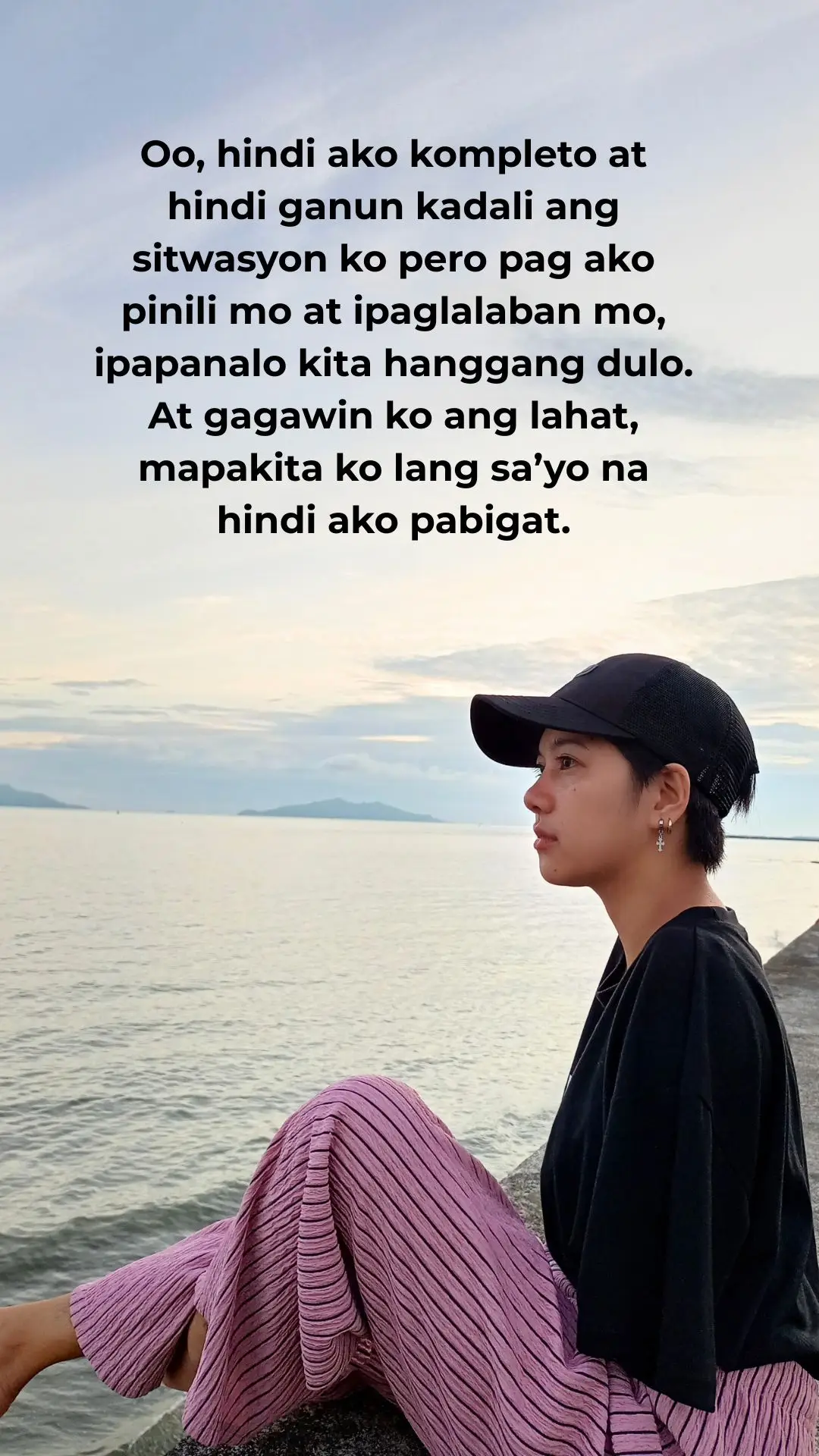 Piliin at ipaglaban mo lang ako, ipapanalo din kita hangga'ng dulo. 🥰 #janespiringvoice #armlessjane #ka_inspiringbabies #bisexual🏳️‍🌈♥️ 