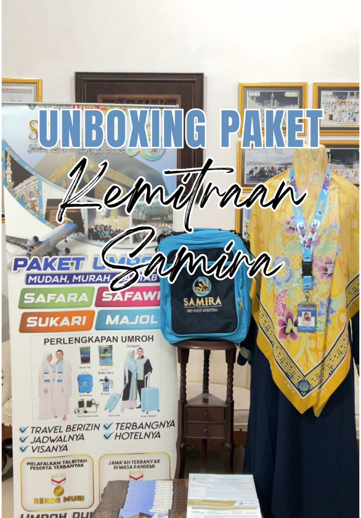 Unboxing Paket Kemitraan Samira 🕋😍  JOIN NOW SAMIRA TRAVELPRENEUR 🕋😍  Di Tunggu yaa teman-teman 🫶🏻 Pastikan daftarnya di tim NIRMA SAMIRA ya  📞 ‪0881‑0821‑86749‬ ( kiya)  📞 0852-4920-6640 ( safira) ✅Punya Usaha Travel Umrah ✅Penghasilan Ratusan Juta ✅Gratis Umrah Berkali-kali ✅Diajarin dan di - Suksesin  ✅Bisnis dengan Trend Sepanjang Masa ✅Peluang Bisnis Hampir Tanpa Modal Untuk teman-teman seluruh kota di Indonesia .. yang punya semangat juang tinggi, tekad kuat, pantang menyerah, mau diajarin dan disuksesin. Bekerja untuk Dunia dan Akhirat ..  ini saatnya mengambil kesempatan bergabung dengan tim NIRMA @Nirma Ismarayani  Telah bergabung 35.000 Mitra dan Sukses menjadi TourLeader  Bolak Balik mengantarkan Jamaah ke Tanah Suci 🕋✨ #samiratravel #samiramendunia #travelumroh #pesyiarbaitullah #masyaallahtabarakallah #moment #fyp