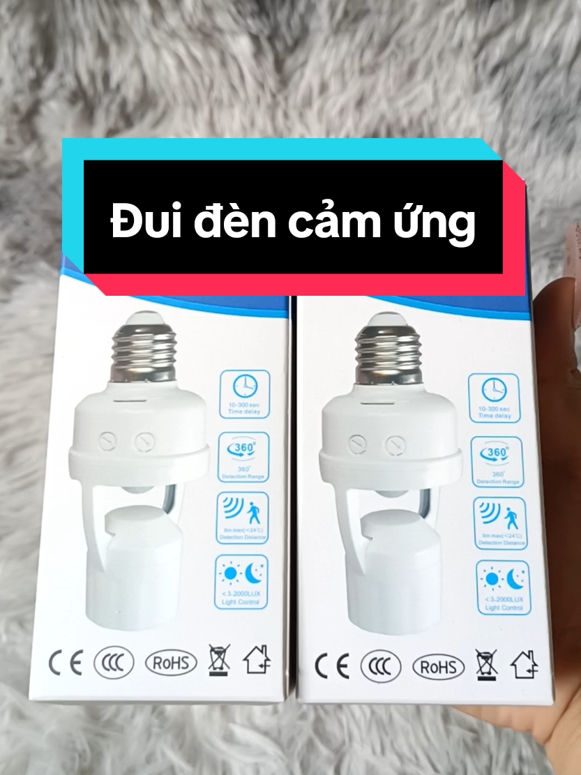 Đui đèn cảm ứng tự sáng khi có người 😲