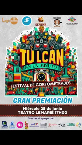 ¡La espera ha terminado! ¡Únete a nosotros para la premiación de los cortometrajes ganadores de 