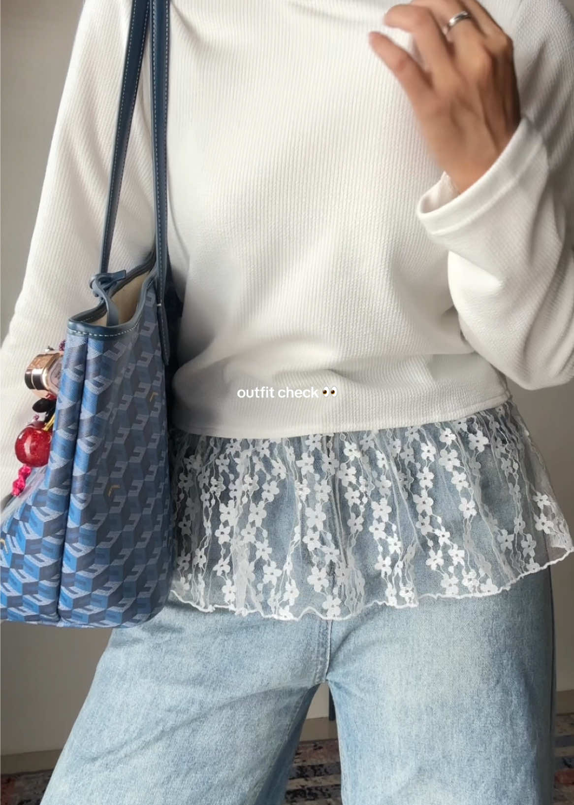 ANOTHER TOP GEMAS 🤍✨ #longsleeve #longsleeveshirt #whiteoutfit 