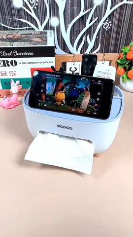 Ecoco Desktop Tissue Box Anti Skid - Kotak Tempat tissue meja office desk organizer anti selip #tempattisu #boxtisu #tempattisue #fypindonesia 