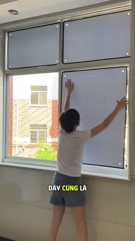 Miếng dán cách nhiệt che nắng cửa sổ kính 