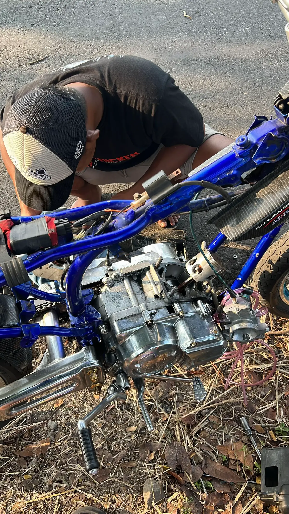 Semangat ayo pri bngkit meneh 🥰🔥🫵🏻#teampedot135cc #teambledos135 #rxkingbulldog #teankprepetracing #kingbluestyle💙 #rxkingkawakawa 