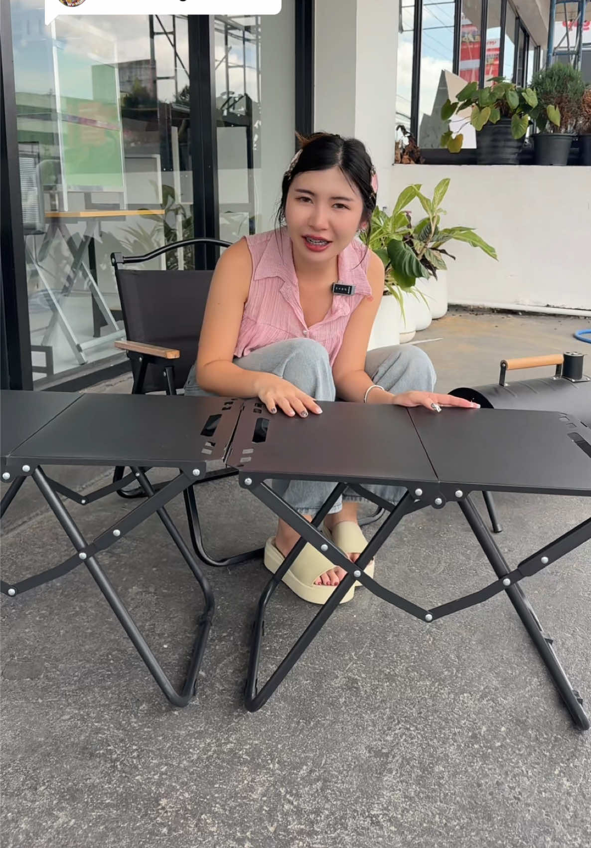 ตอบกลับ @kamron_wongprom 🥰 #โต๊ะพับ #แรร์1 #ผึ้งแรร์ 