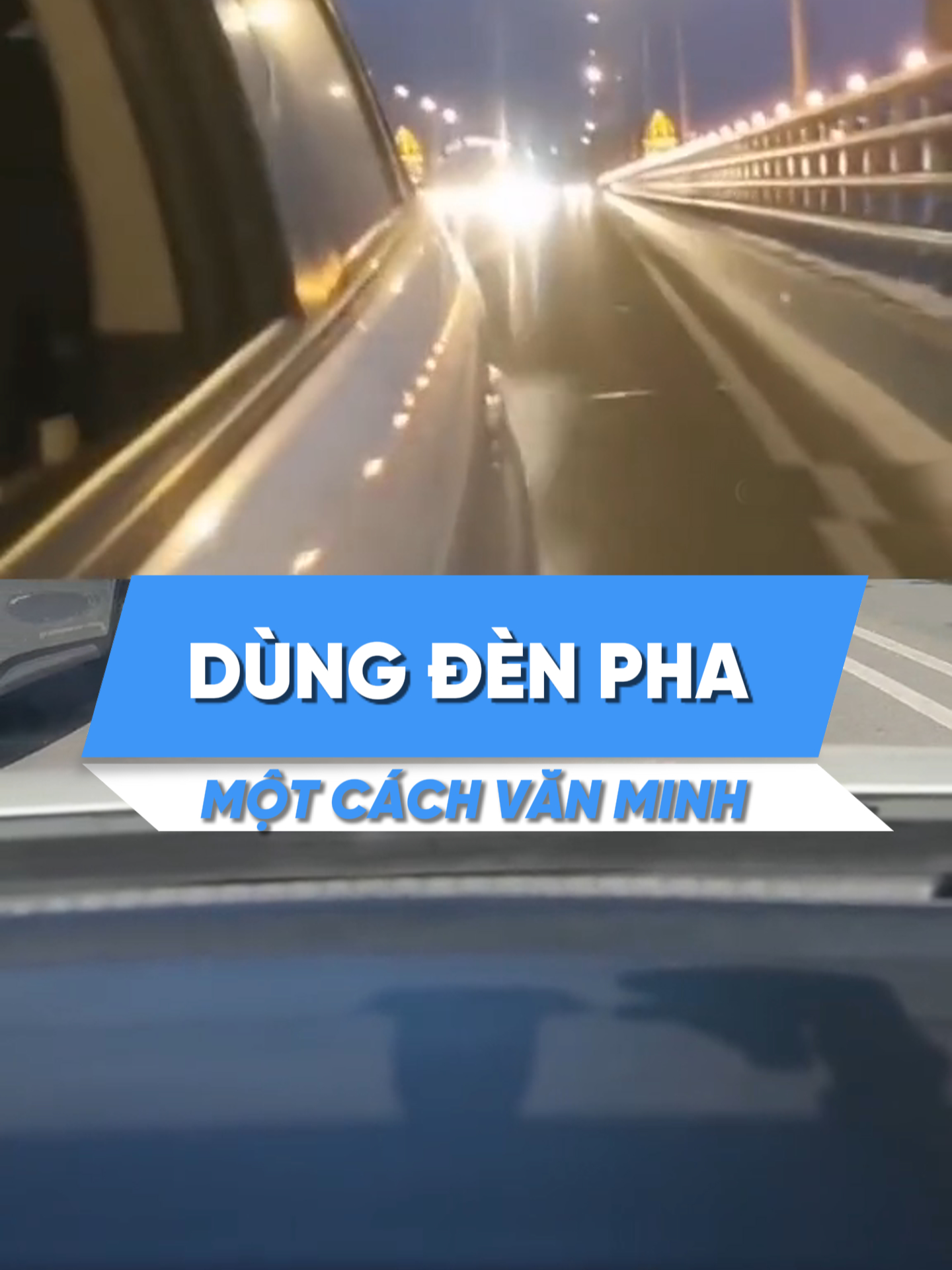 Học cách sử dụng đèn pha văn minh #car #oto #xuhuongtiktok #kinhnghiemlaixe