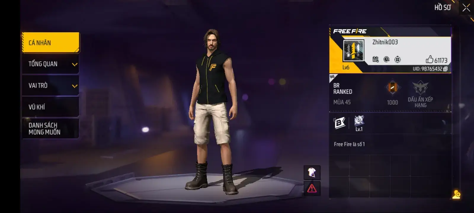 những tài khoản có id đẹp nhất ff 😁😁