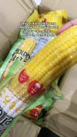 Kenapa la baru tahu ada jagung manis ready to eat ni. Serius sedap!. Beli satu memang tak cukup. #jagungmanis #jagungreadytoeat #sweetcorn 