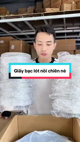 Combo giấy bạc lót nồi chiên đang cực rẻ các chị chốt lẹ nhé ạ #giaybaclotnoichienkhongdau #giaybaclotnoichien 