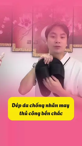 Dép da cho nam mẫu hiện đại dễ mang #hangdumuc #quanglinhvlog #namhoang #xuhuong #viral #dep #depda #depnam 