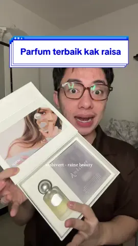 Sejauh ini, ambivert gue nobatkan keluaran terbaik dari @Raine Beauty. Congratss kak @Raisa albumnyaa 🫶 ku sudah mendengar “Terserah” 999x 🤣 #fypシ #perfumetiktok #parfumtiktok #parfumlokal #jajanparfumlokal 