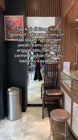 tanpa dikomen sebernernya udah paham🥺. bisa nggk sih nggk usah terang terangan bilang kayak gitu. siapa juga yg mau kurus. udah usaha berbagai cara tapi berat badanya tetep segini ajaa#fypシ #bodyshaming #insecure #qoutes #4u #beranda 