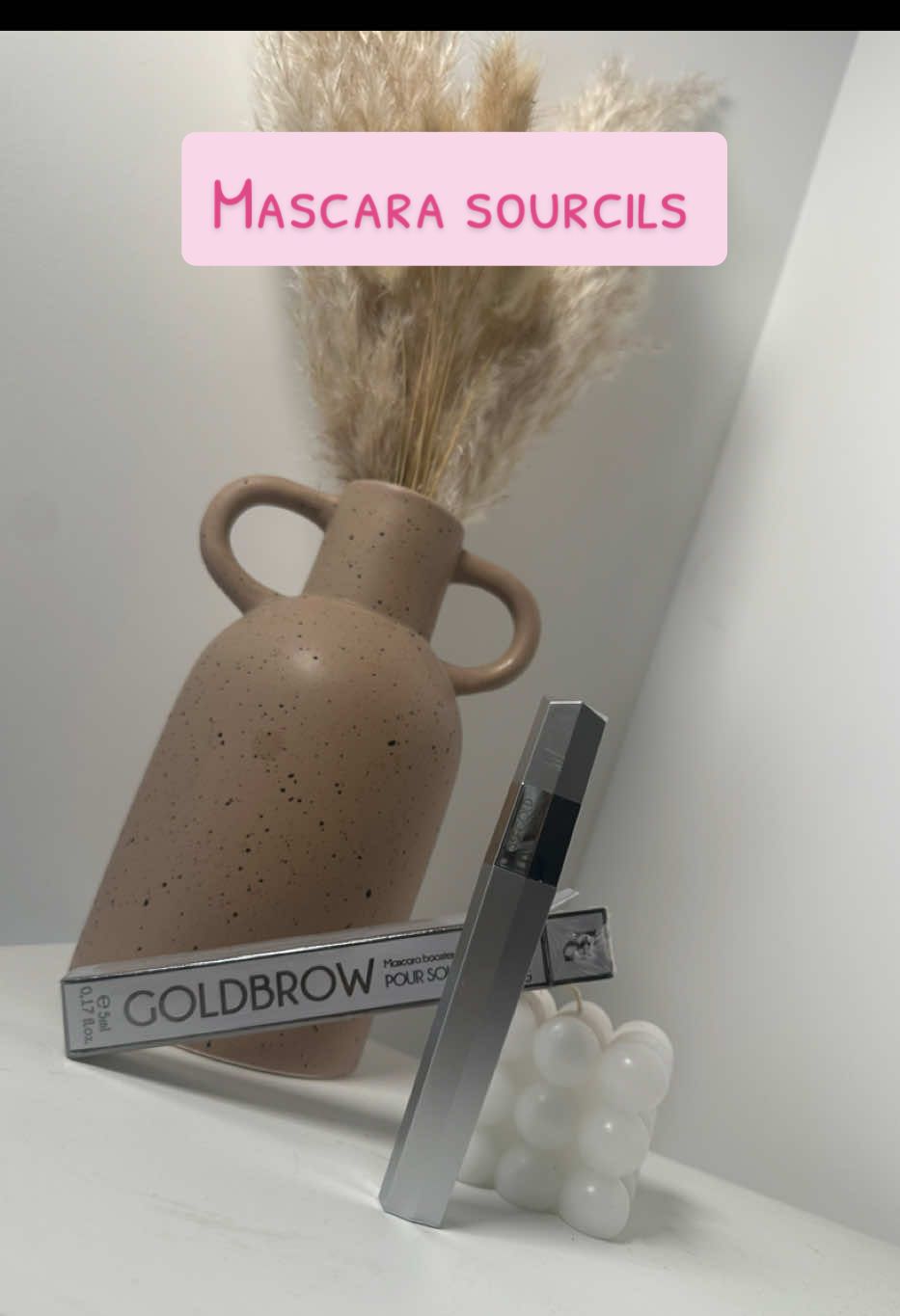 Encore une pépite de chez @ROSEGOLD COSMETICS FR  #TikTokShop #sourcils #sourcilsparfaits #sourcilsonfleek #mascarasourcils #rosegold 