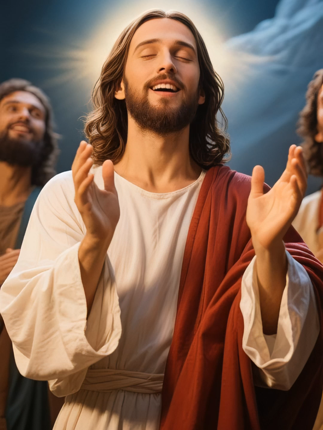 Christ, we praise You. Thank You#jesuslovesyou #amen #jesus #jesusisking #god #Love #theholyeucharist #fyp