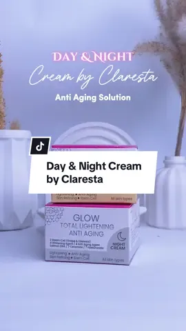 Day & Night Cream by Claresta #daynightcream #creamclaresta #clarestacosmetics 