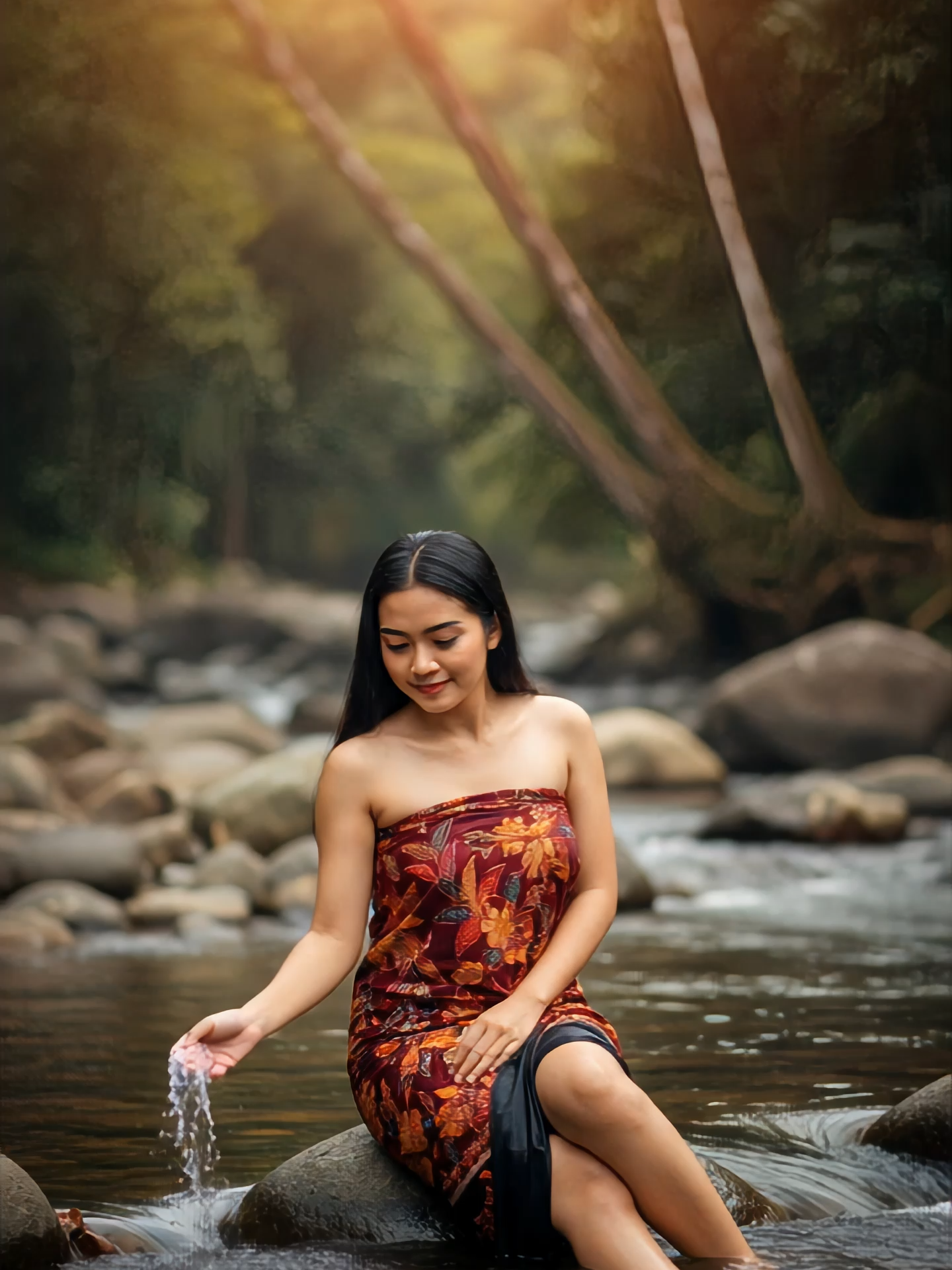 Bermain Air #gadisdesa #gadiskampung #cantik #fyp