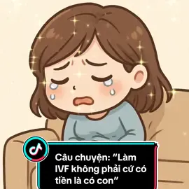 Câu chuyện: “Làm IVF không phải cứ có tiền là có con”#xinviaembe #ivf #MongConTừngNgày #hiemmuon #HyVọng #mongcon #NhânDuyên 