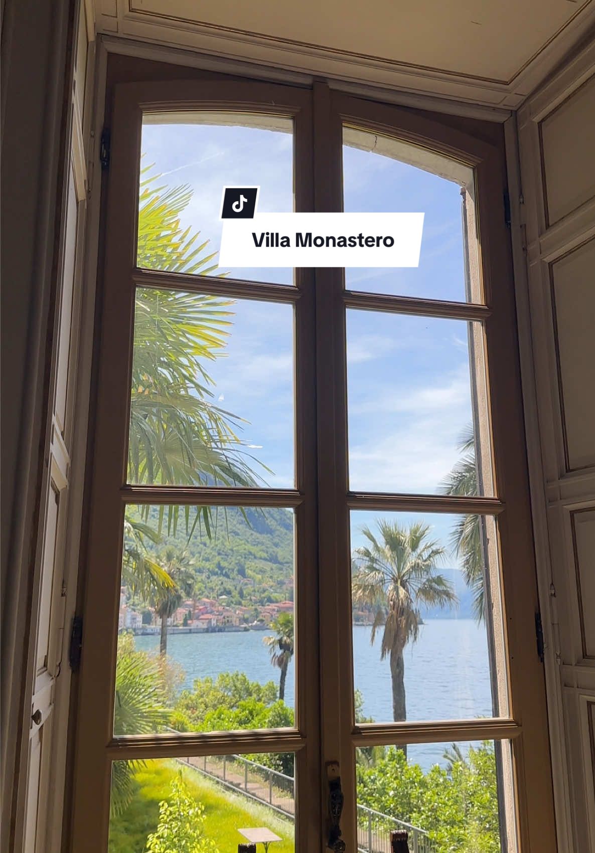 Morning like this…✨ #villamonastero #lakecomo #italy #fyp 