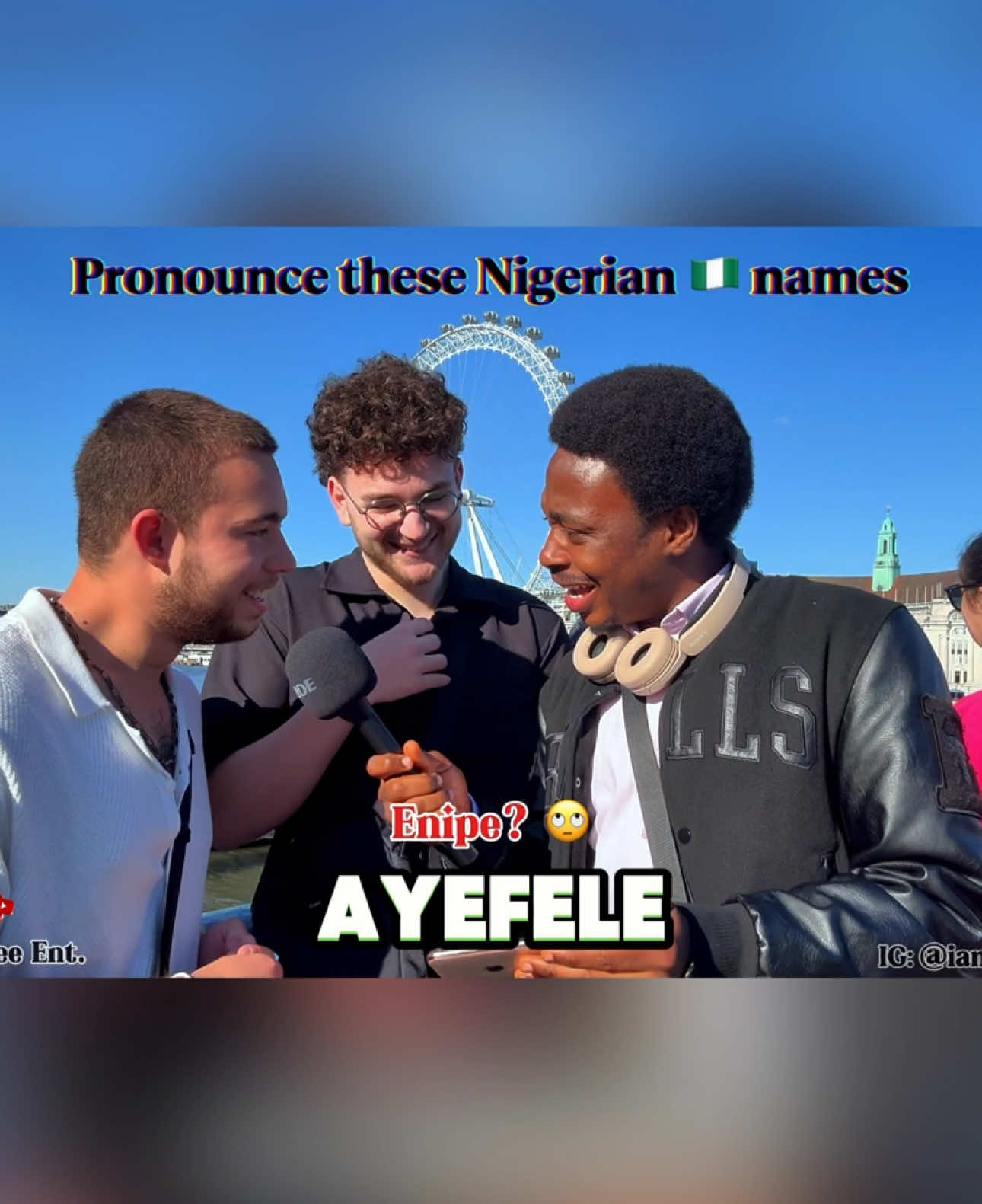Which name was well-pronounced? #yoruba #interview