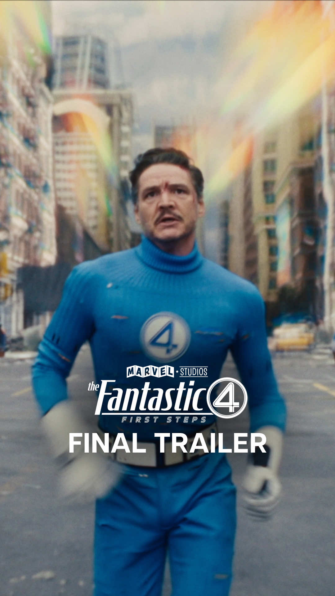 In ONE MONTH, Marvel Studios’ The Fantastic Four: First Steps arrives in theaters July 25. Watch the new trailer and get tickets now: fandango.com/FantasticFour