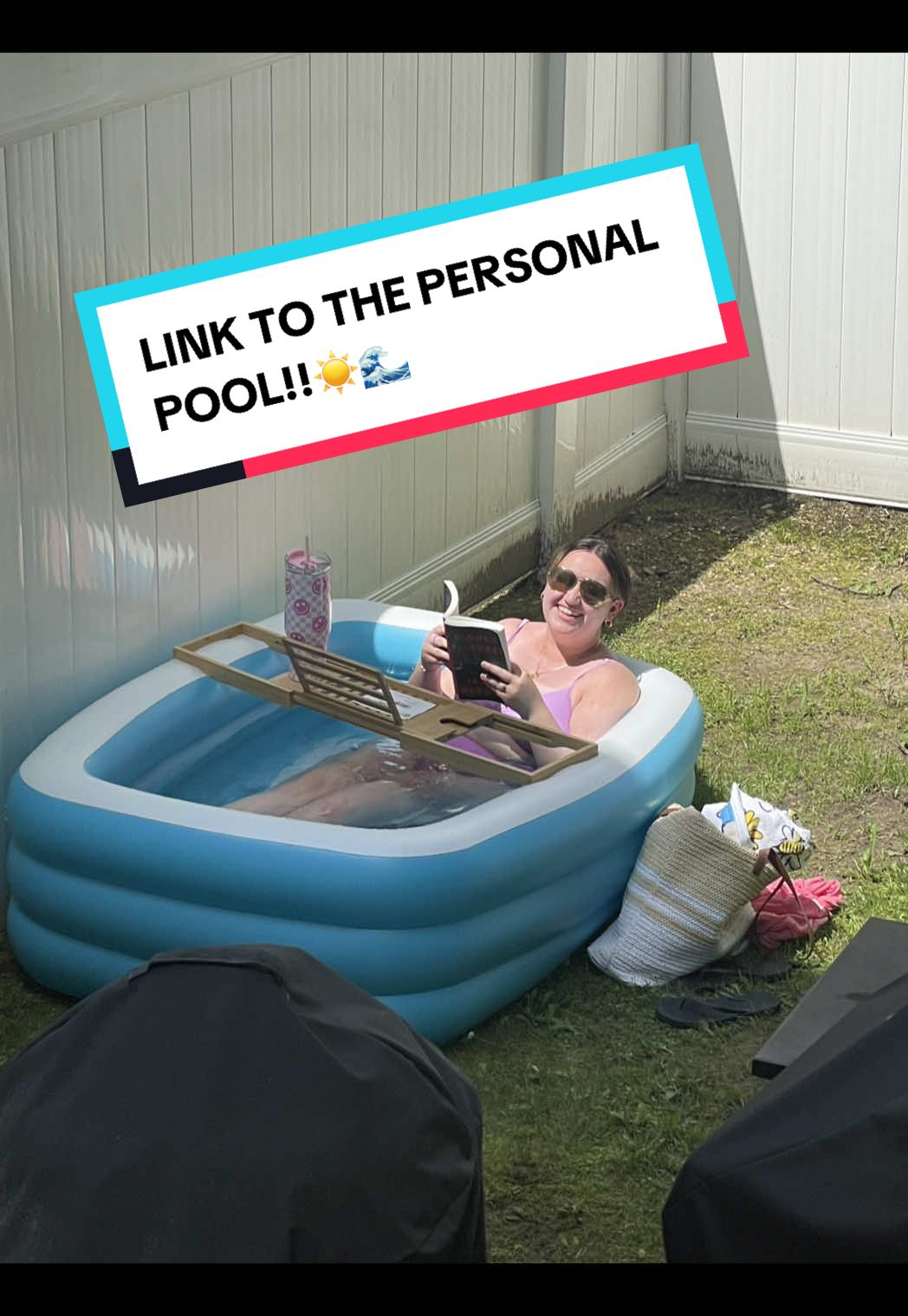 Replying to @Messyjessyy I hope you all live your best personal-pool lives this summer!! 	#AmazonFinds #TinyPoolVibes #TeacherSummer  #BrokeButBrilliant  #TeacherTok