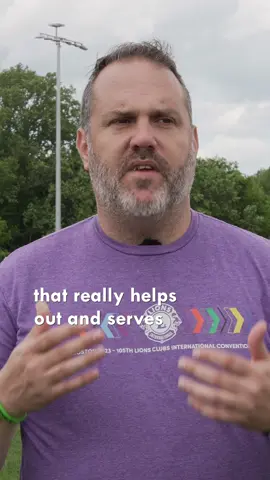 Chris is out here showing the community what service looks like 💛 We’re continuing our partnership with Lions to lift voices and serve others. Are Lions happy? Absolutely! We’re excited to meet up with Chris and Lions from around the world in July at the 2025 Lions International Convention in Orlando! #AreYouHappy #LionsClubsInternational #LionsCon25