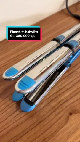 Planchitas babyliss pro óptima 3000 y 3100, alisan y hacen ondas 😍👌🏼😱 380.000 cada una! #feria #liquidación #fyp #ondas #alisadora #asuncion 