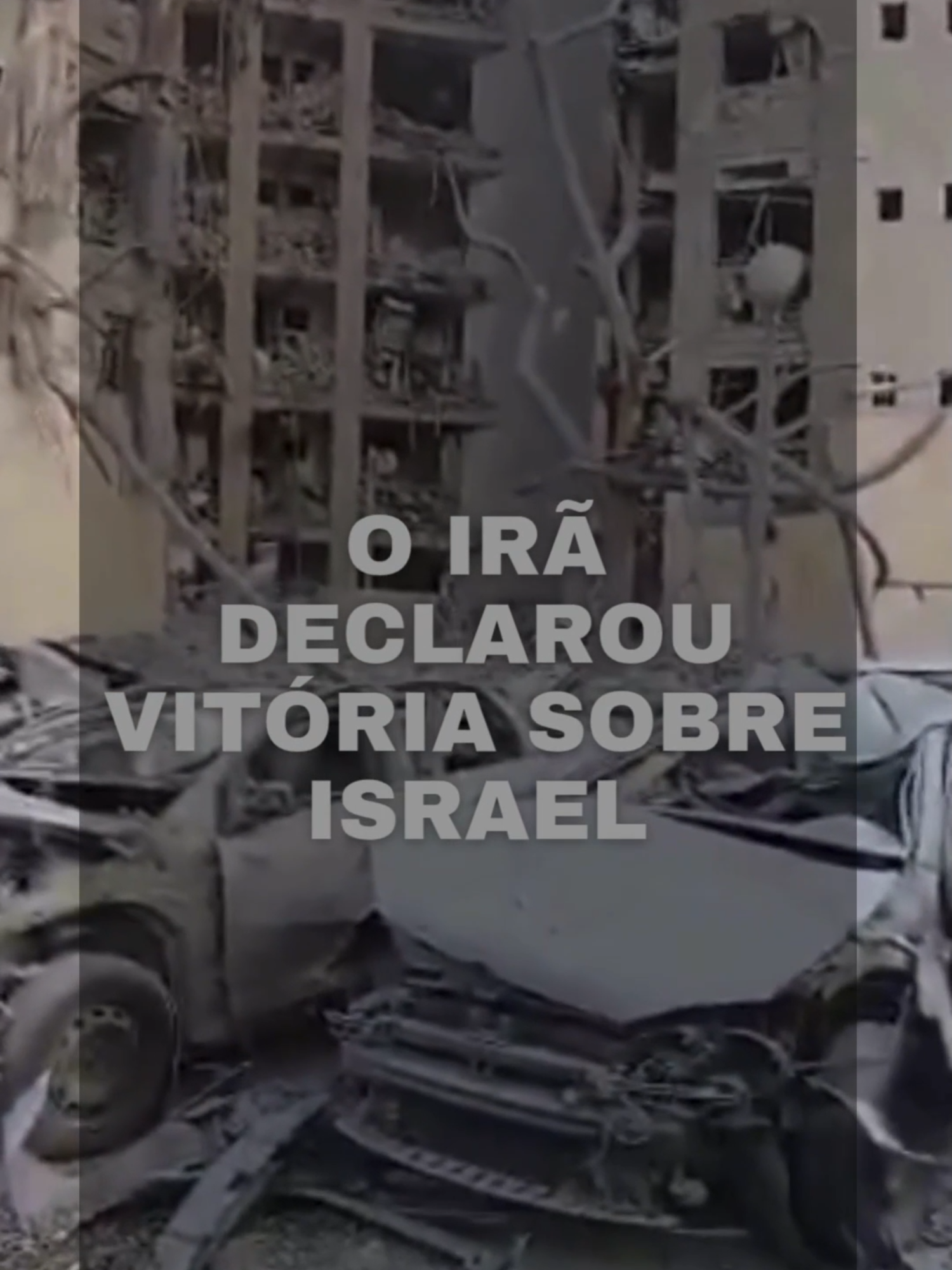 🚨 Irã declarou vitória sobre Israel #israel #iran #conflito #war #israel2025 #cessarfogo #fyp #humilhacao