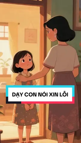 Dạy con xin lỗi không phải chỉ vì lễ phép – mà là để biết chịu trách nhiệm cảm xúc với người khác. “Xin lỗi đúng cách là một nghệ thuật. Dạy con từ nhỏ, để lớn lên con không vô tâm với tổn thương người khác.” Xin lỗi không chỉ là nói “con xin lỗi” cho xong. Mà là thật sự hiểu mình sai ở đâu, và muốn làm điều gì đó để sửa sai. Dạy con biết chịu trách nhiệm cảm xúc, không trốn tránh khi làm ai tổn thương! #dayconxinloi #giáodụccon #dạyconđúngcách #mevacon #tiktokgiaoduc #embe #camxuc #daycondungcach 