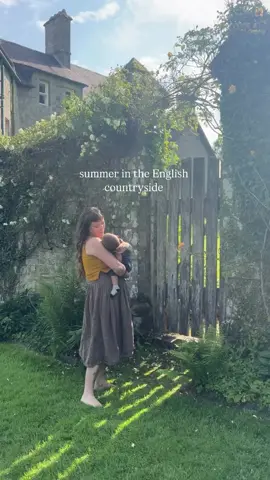 the English Manor summer aesthetic- ignoring our phones, picking gooseberries and wild strawberries, frolicking in the forest, eating scones smothered in clotted cream and generally pretending we had stepped back in time. I could stay all summer . . . #englishsummer #summeraesthetic #summervacation #familyvacation 