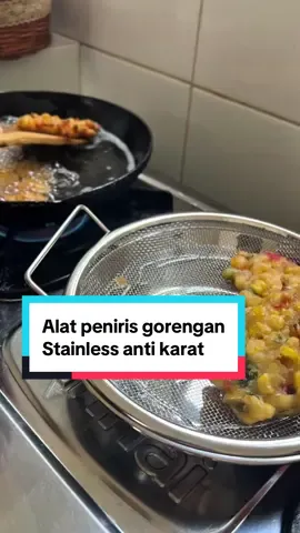 Peniris gorengan  estetik  #penirisminyak  #penirisgorengan #penirisgorenganstainles #alattirisgorengan 