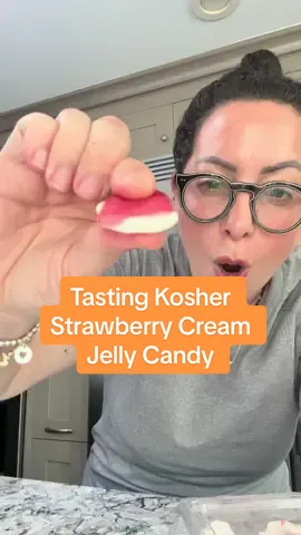 @ABIGAIL FEEHLEY I feel like you would love these! Definitely not giving swedish candy foamy texture but they are so chewy and satisfying #candytok #kosherfood #candytastetest #jewishtiktok 