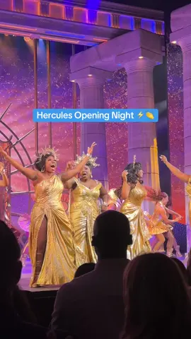 They put the ‘glad’ in gladiator ⚡️💙   Disney’s Hercules has officially opened in the West End! 🎟️ Get tickets at OfficialLondonTheatre.com    #hercules #herculesdisney #disneyhercules #zerotohero #gothedistance #curtaincall #openingnight #westend #musicaltheatre 