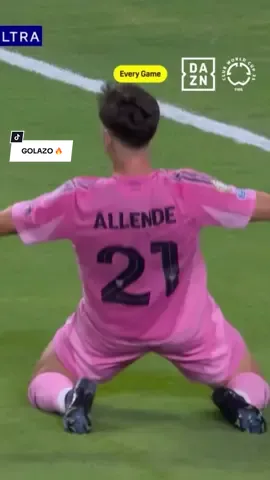 Golazo de Allende 🔥 #InterMiamiCF #SportsTok #Passion #IMCF #LaFamiliaIMCF #FIFA #DAZN 