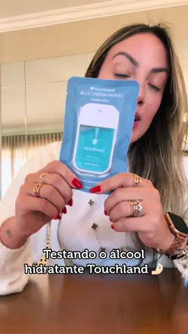 Achei que vale o hype! Amei amei 🫶🏻 #fy #importados #touchland #touchlandhandsantitizer 