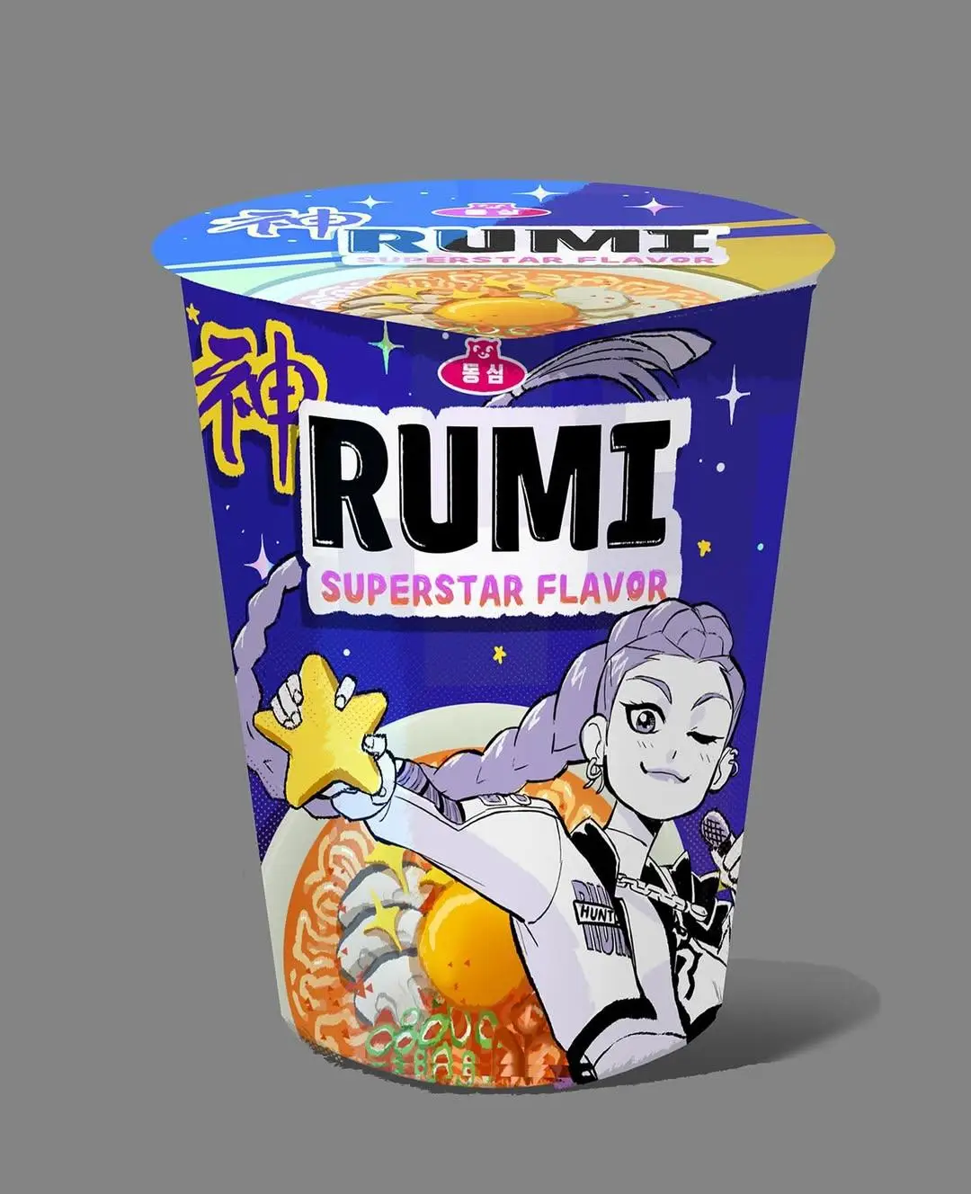 Cup RAMYEON for Huntr/x done for  #KPOPDEMONHUNTERS #kpopdemonhunters #huntrixkpopdemonhunter #rumi #mira #zoey #ramyeon 