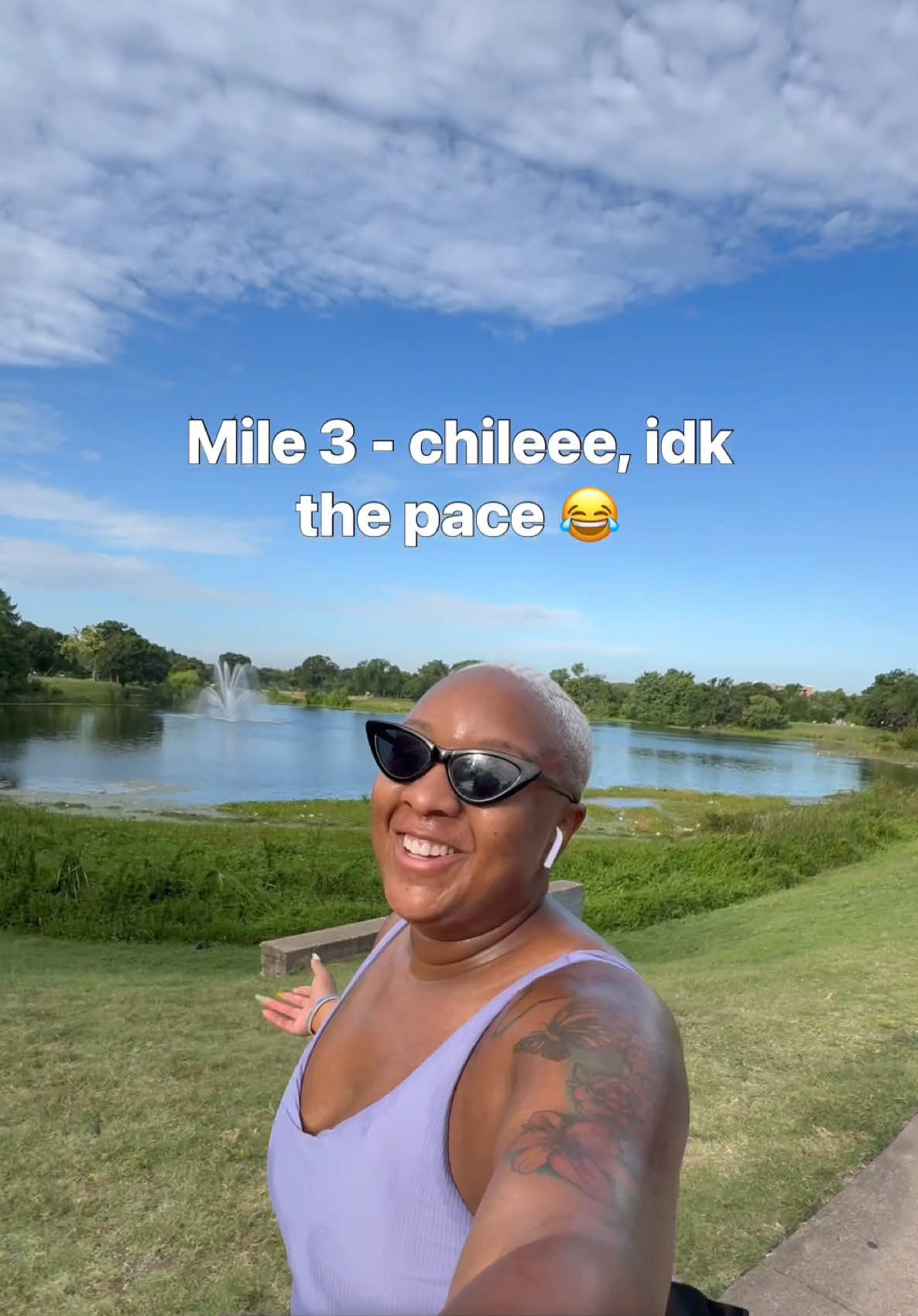 POV: I said I was just going for a light run… then I was dodging traffic in downtown Dallas at 7AM 😩😂 Still got 4 miles in tho. Uphill, stoplights, sweat & all. It wasn’t pretty, but baby we don’t quit over here 💪🏾😂 Products used : @Lume Deodorant @Megababe @Liquid I.V. @Black Girl Sunscreen @ListerineOfficial @ARM & HAMMER™ Toothpaste  #BeginnerRunner #RunningTikTok #BlackGirlsRun #DallasRunner #slowrunner #MorningRun #RunningWhileCurvy #WellnessJourney #FitnessDiaries #PlusSizeRunner #SoloRunChronicles #FitCheck #4MileRun #run #Running