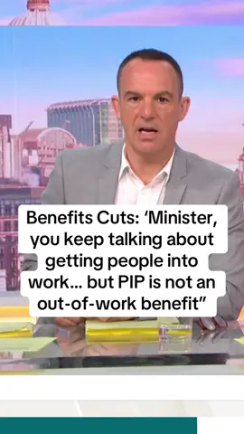 Over 100 Labour MPs are revolting over the Govt’s planned cuts to benefits for those with long term illnesses or disabilities.  Martin Lewis interviews Cabinet Minister John Healey on @GoodMorningBritain 