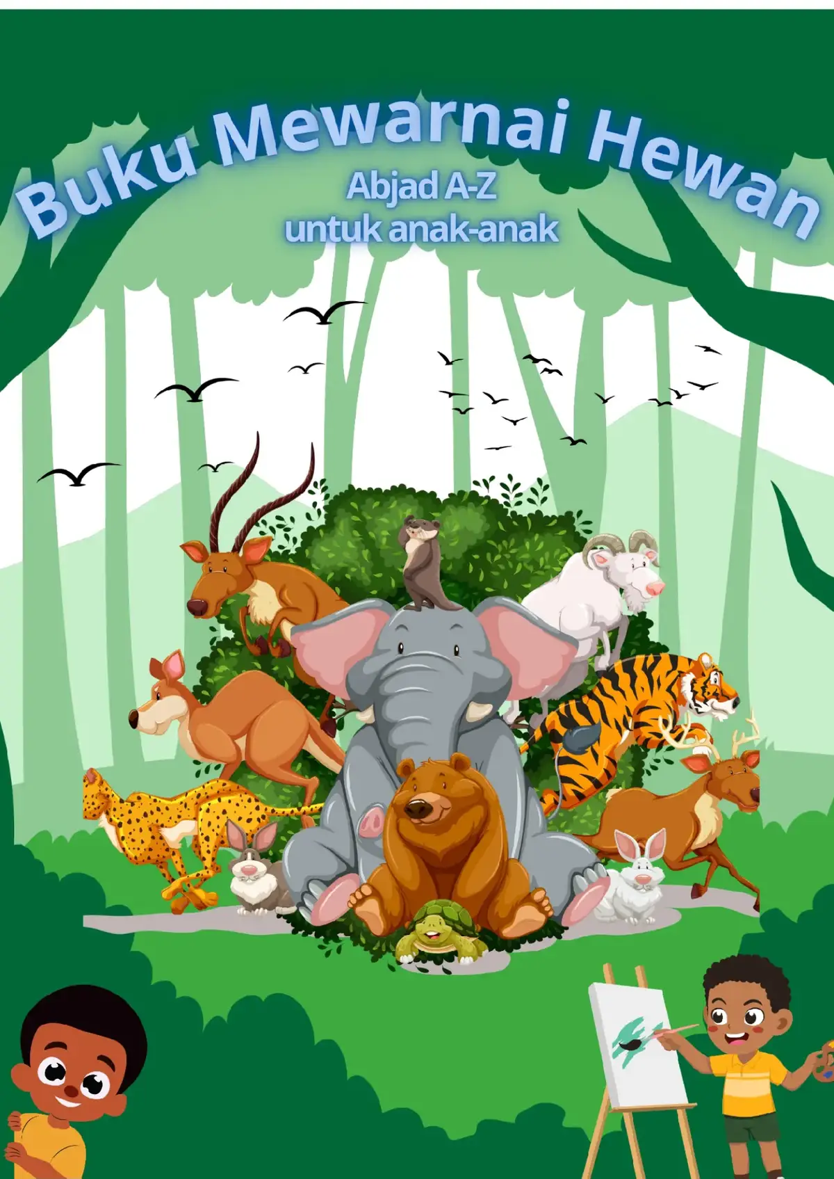 Buku gambar anak  download link ada di bio ya guys!  #poster #produkdigital #fyp 