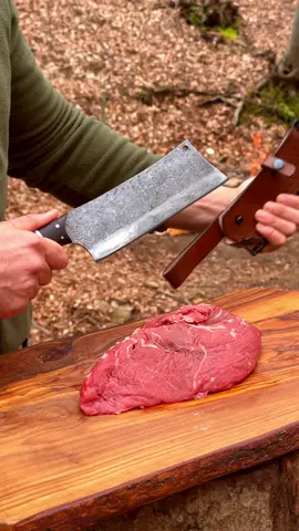 This is how you cook BEEF GYRO in the wilderness | Swedish torch cooking in the forest.  Cooking a beef gyro sandwich in the forest using a Swedish torch log. This bushcraft  cooking method combines outdoors skills with delicious open-fire cooking.  #forestcooking #gyrosandwich #outdoorcooking #bushcraftfood