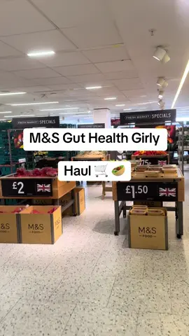 @M&S Food Gut Health Girly Haul 🥭 🐟 🥜   #mands #foodhall #foodhaul #guthealth #gutfriendly #gutloving #protein #hauls 