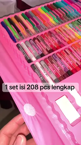 Crayon set isi 208 pcs cuma 35 ribuan aja #crayon #crayons #crayon208pcs #kelir #fyp #fypシ #fypシ゚viral #viral #viralvideo #viraltiktok 