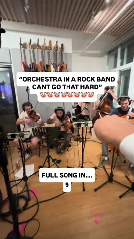 Once you hear it, you can’t unhear it #orchestra #rock #band #original #DIY