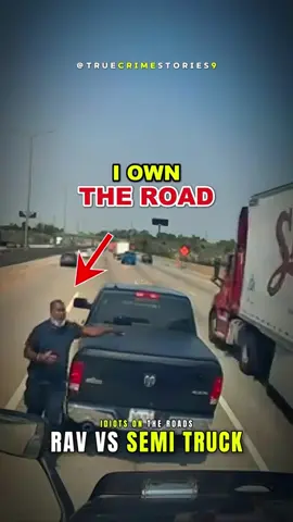 RAM VS Semi Truck #dashcam #dashcamfootage #dashcams #dashcamera #roadrage #trucker
