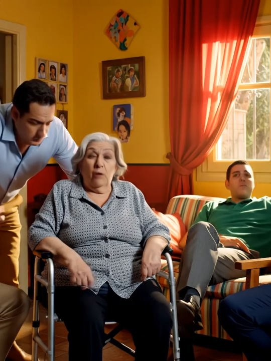 El ultimo deseo de la abuela...😞😞#aivideo #IAcontent #fyp #parati #humor #VEO3 #veo3 #vlogIA #anciana #anciano #lentejas #cuñado #ia #cocina #muerte