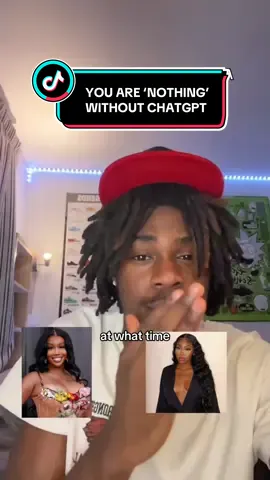 You are NOTHING without ChatGPT I hope yk that 🧘🏾‍♂️ #chatgpt 