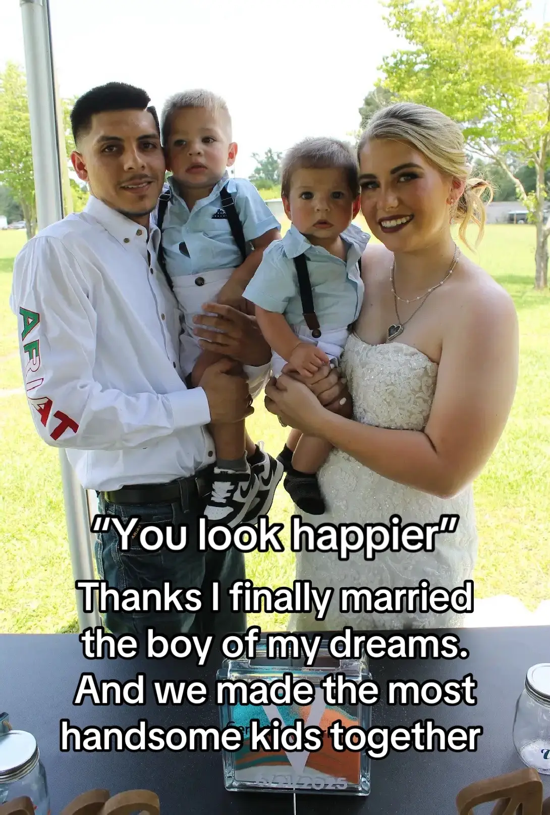 #myfamily #ourkids #married #Vazquez2025 #kids #wemakecutebabys 