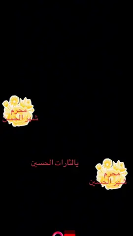 گالولي محرم جاي لينه گلت مية هلا بشهر ابوسكينه. لبيك يااباعبدالله 