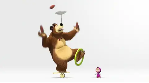 rayas y bigotes: masha y el oso 🐻  #canciónparaniños #videoviral #infantil #niños #todos #masha #mashayeloso 